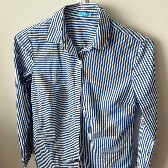 J. McLaughlin button down (barely worn) slim fit size S - Picture 1 of 4